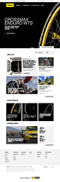 Mavic自行车产品网站 - 网页设计 - 黄蜂网woofeng.cn