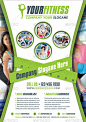 Print Templates - Fitness Salon Business Flyer | GraphicRiver