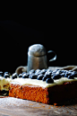 格兰诺拉麦片蓝莓蛋糕