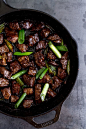 Vietnamese Shaken Beef Bowl with Hoisin Sauce | halfbakedharvest.com