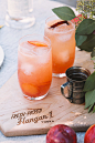 Grilled Pluot Cocktail Recipe by HonestlyYUM (honestlyyum.com) w/ @Hangar1Vodka