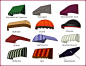 Shapes of awnings.: 