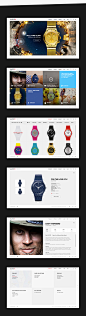 Swatch redesign : Swatch is totally one of those love brands for me. Cool products, cool company, cool team, but definitely not a cool website. So i decided to rethink how their web platform should look like and this is the result.