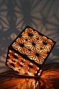 Japanese woodwork lamp repinned from Maggie Ikehara