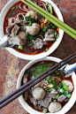 Thai Boat Noodles from Pok Pok Cookbook