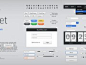 70+ user interface elements (Free PSD)