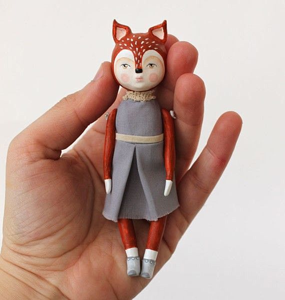 Miss Fox Art Doll.