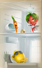 Midea Fridge : What if the food inside your fridge comes alive?