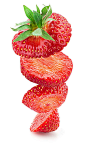 水果 切片草莓