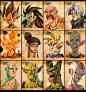 Dragon Ball Sketchcards, Javier Burgos : As you can see, Im a Dragon Ball geek. I will keep doing these