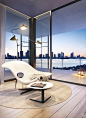 Ricardo Bofill Makes US Condominium Debut with 3900 Alton in Miami Beach,Interior Rendered View. Image Courtesy of Nadine Johnson & Associates