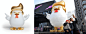 Twitturd Kickstarter : Twitturd is a 6" Vinyl Toy available on Kickstarter. Casey Latiolais designed the Trump Chicken, famous for it's protest and white house visits. This next iteration on the US President takes a stab at #45's favorite activity, t
