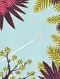 Air France magazine : Editorial illustrations for Air France