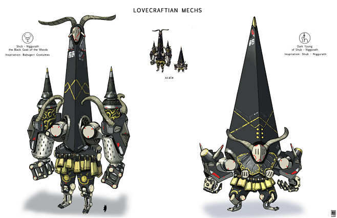 Lovecraftian Mechs, ...