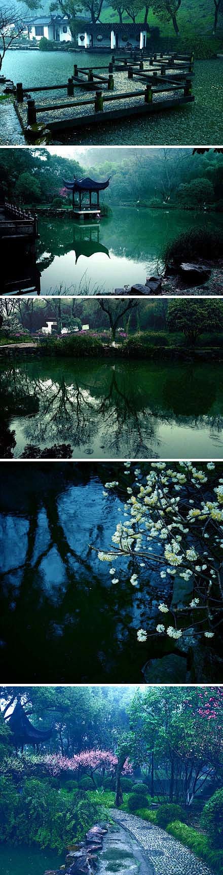 江苏昆山，江南烟雨，朦胧梦境_我爱旅游_...