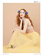Flower Nostalgia : Fashion editorial inspired by Summer and memories of Summers of the past.