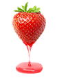 草莓、草莓汁PNG #素材#