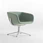 Scoop Lounge chair by KiBiSi for +HALLE: 