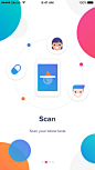 Onboarding   scan #启动页#  #UI# #app# #引导页# 采集@设计工厂