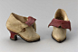 Pair of children's shoes
Italian, 1600–50