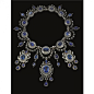 希腊公主的蓝宝石首饰