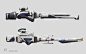 Guns, Tipa_ Graphic : Weapons concept I did for "Motor Planet" mobile game.
http://www.motorplanetgame.com/