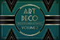 Art Deco Backgrounds and Frames