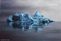 Zaria Forman 冰山印象