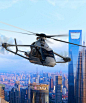 airbus，直升机，概念设计，霸气，工业设计，产品设计，普象网