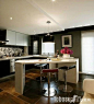 最新家庭厨房吧台装修效果图欣赏—土拨鼠装饰设计门户