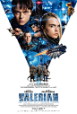 Mega Sized Movie Poster Image for Valerian and the City of a Thousand Planets (星际特工：千星之城)