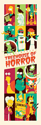 The Simpsons - Treehouse of Horror Poster