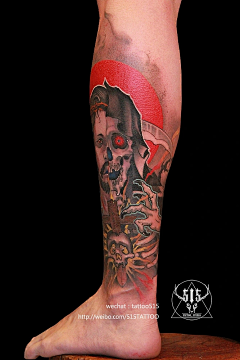 515TATTOO采集到北京纹身店515刺青作品