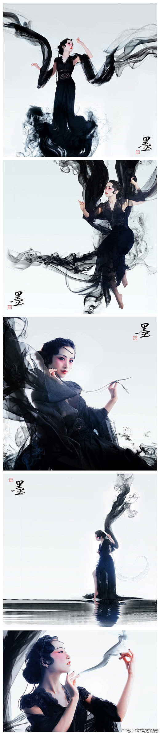中国传统国画具有强烈的古典美，如果能在摄...