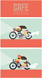 Cafe racing on Behance