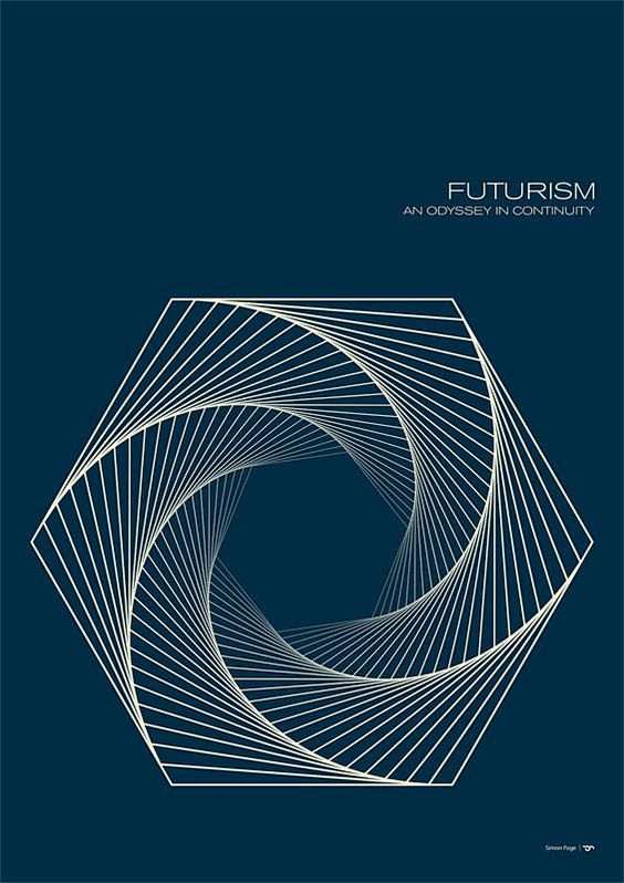 Futurism - Hexiral b...