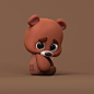 A little bear, Guzz Soares : concept by dmnart