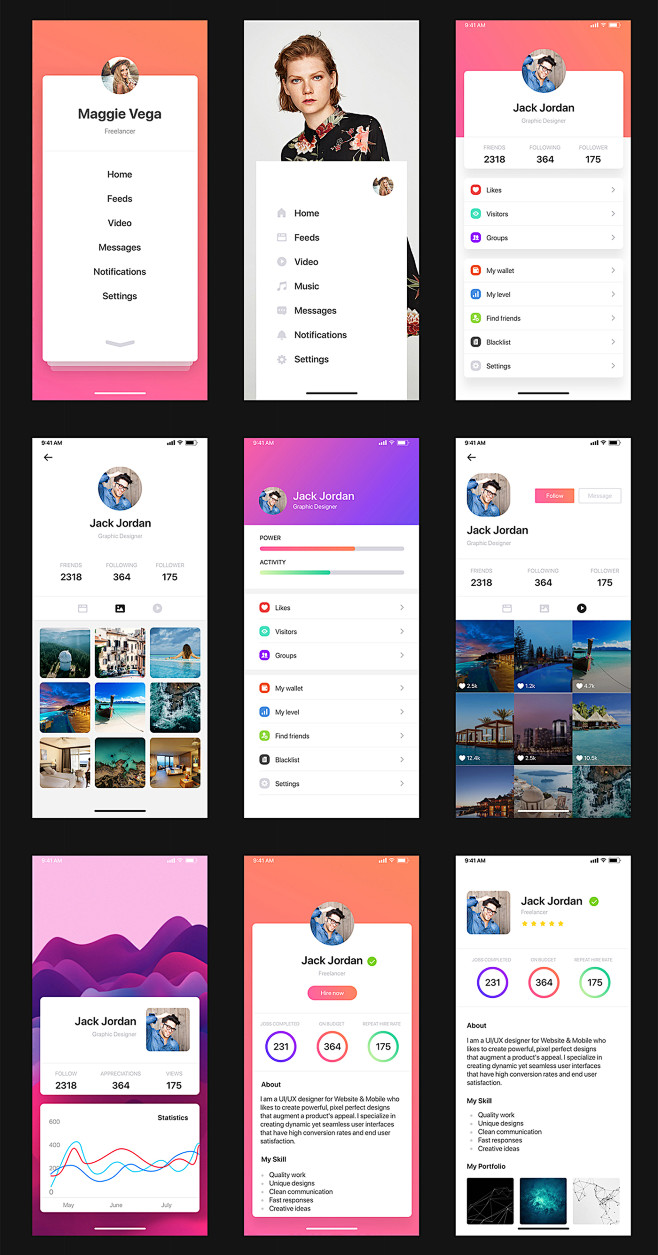 Origin Mobile UI Kit...