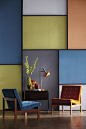 Harlequin on Twitter: "Use colour blocking to emphasise feature areas within the home and create a sense of drama https://t.co/z0ORqk0oFC"