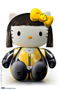 Hello Kitty 大变身！--------来自纽西兰插画家 Joseph Senior