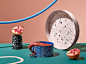 Enamel Tableware : Enamel Tableware designed by Patrycja Bolzan, photographed by Maciej Miloch