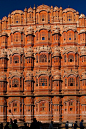 Hawa Mahal, the Palace of Winds, Jaipur, Rajasthan, India