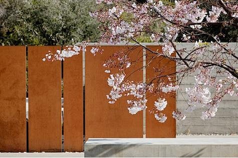 Corten Fence