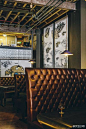 蒸汽朋克风的南非Truth咖啡厅设计，设计师 Haldane Martin。