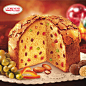 意大利panettone都灵人蛋糕 进口食品节日生日面包