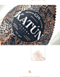 Gin Katn 4 酒类复古标签设计-古田路9号-品牌创意/版权保护平台