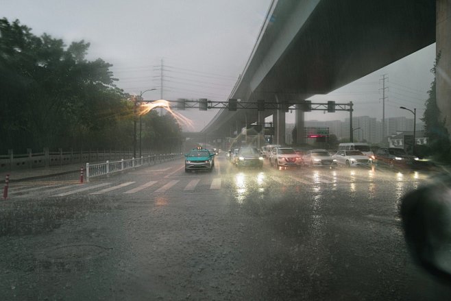 暴雨过后