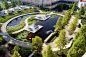 Cox Enterprises Corporate Headquarters, Atlanta landscaping: 