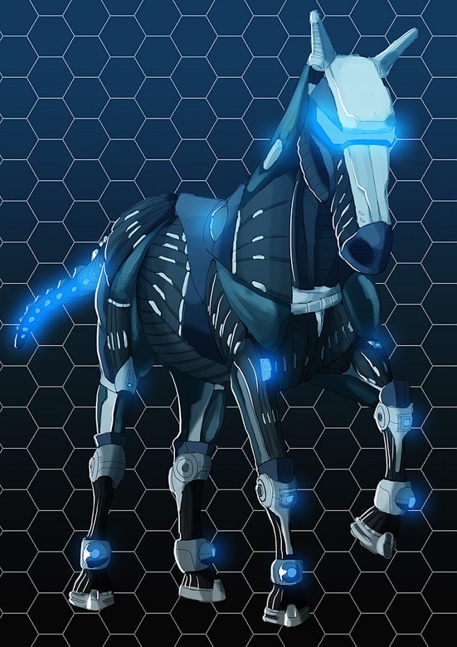 nanosuit horse by Al...