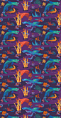 Ronald Mc Donald — Pattern : Interior design. Two patterns illustrate worlds, the dinosaurs land and water. families of hospitalized children to help maintaining family ties despite illness. It has designed in order to bring a "home feeling" to 